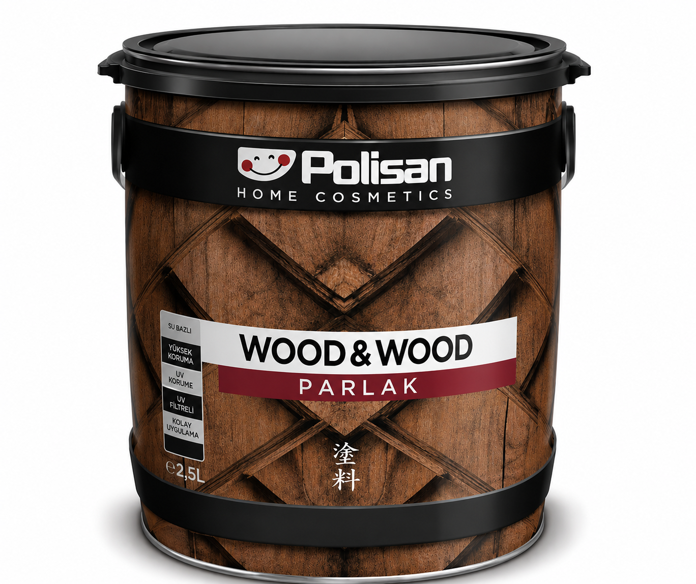 576 - WOOD&WOOD ANTI-AGING ხის ლაქი პრიალა გამხსნელის ბაზაზე