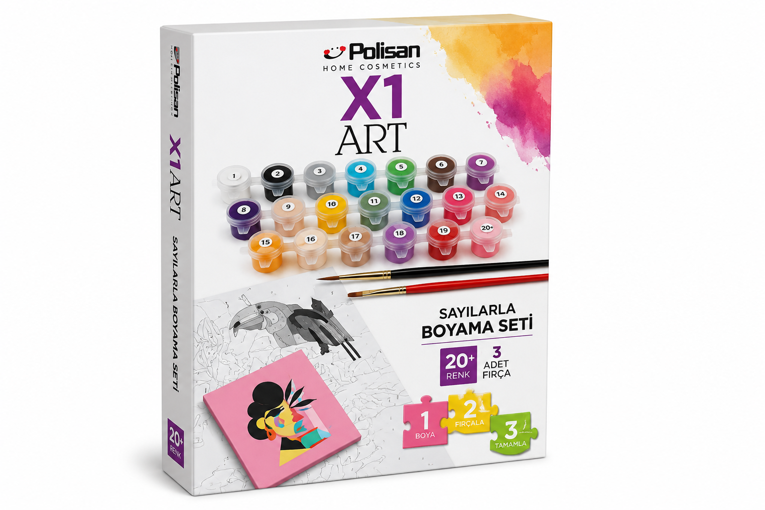 985 - X1 ART სამღებრო კომპლექტი