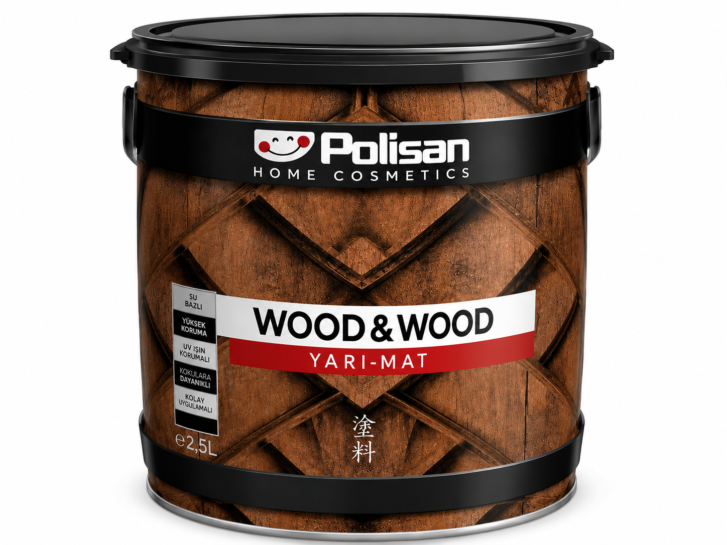 574 - WOOD&WOOD ANTI-AGING ხის ლაქი ნახევრად მქრქალი გამხსნელის ბაზაზე
